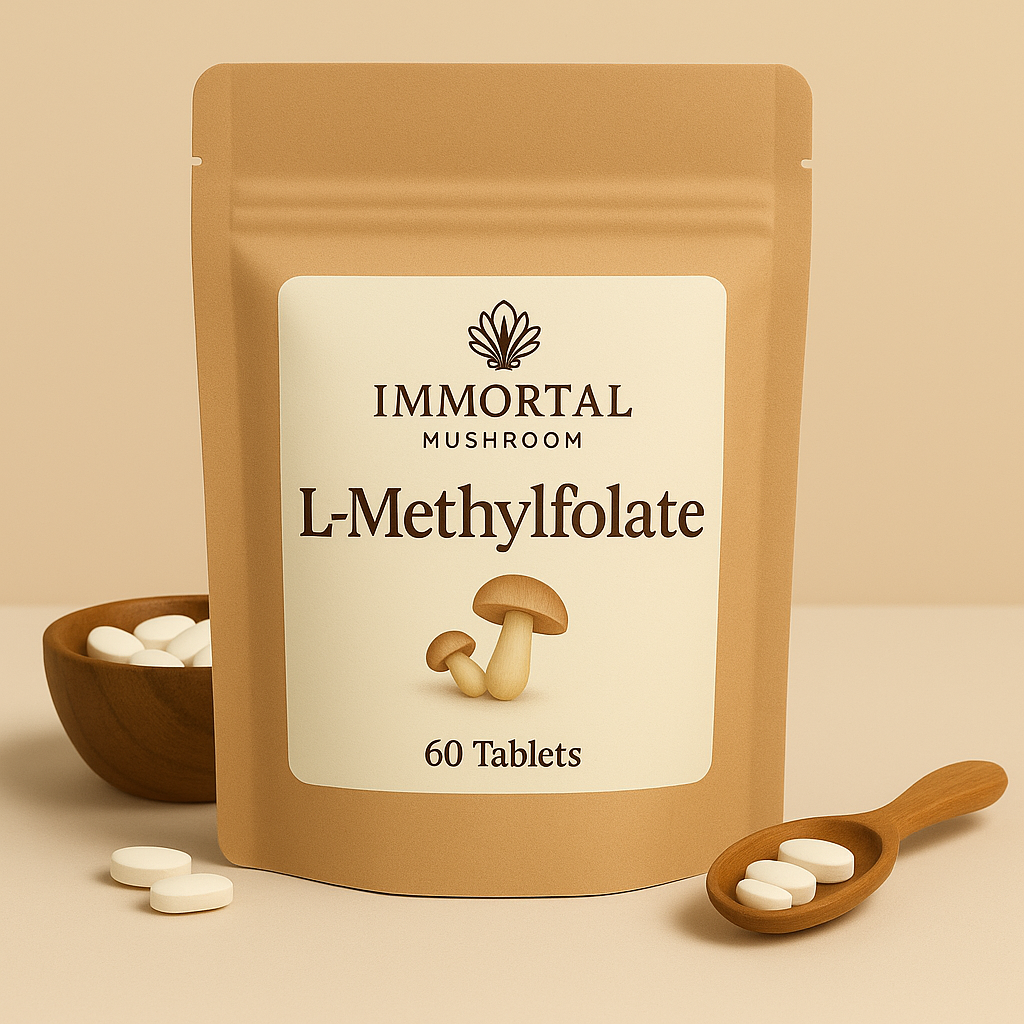Immortal Mushroom L-Methylfolate Tablets