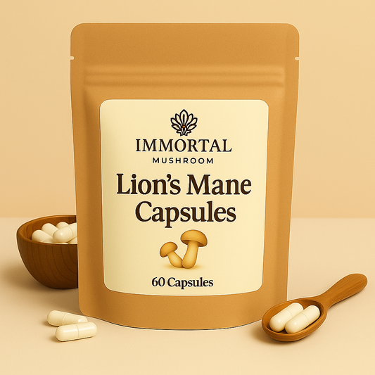Immortal Mushroom Lions Mane Capsules