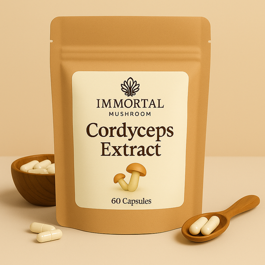 Immortal Mushroom Cordyceps Extract Capsules